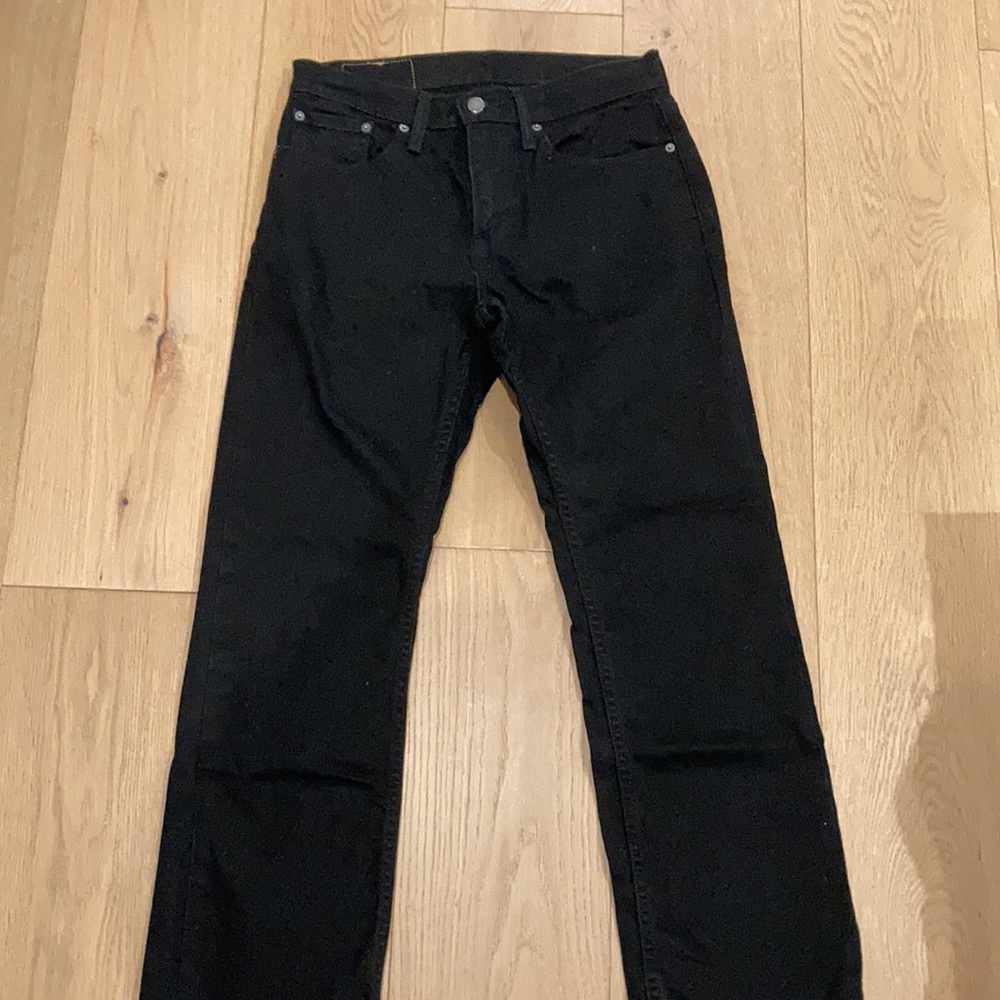 Levi’s Straight Leg Black Jeans
